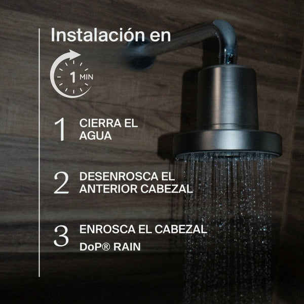 CABEZAL DUCHA DoP® RAIN